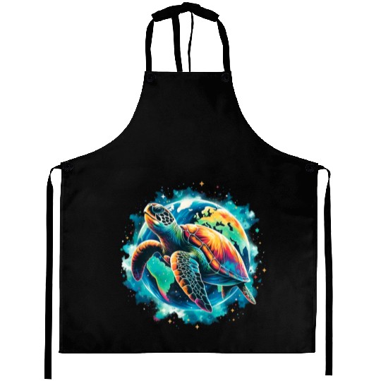 Earth Day Restore Sea Turtle Aprons