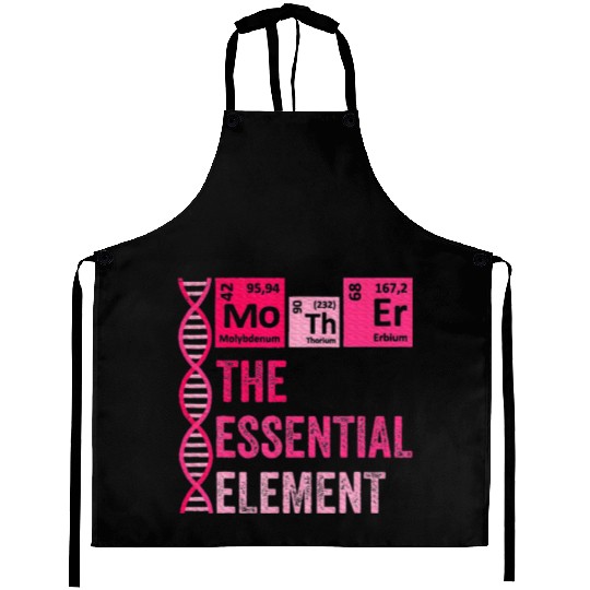 Mother Element Mom Chemistry Teacher Aprons