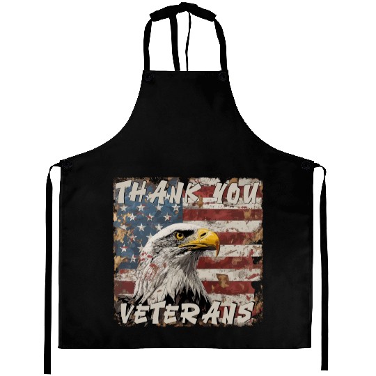 Veterans day 4th of Juli USA US Patriot Aprons