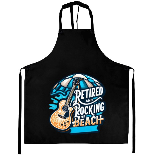 Retired and Rocking the Beach Aprons