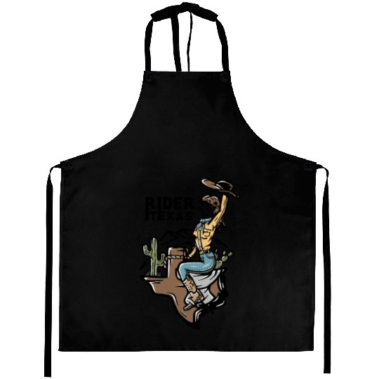 WILD WEST COW GIRL Aprons