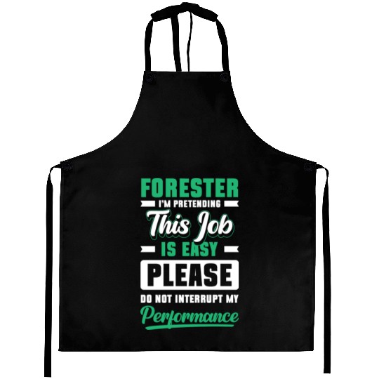 Forester Forest Workers Wild Boar Aprons