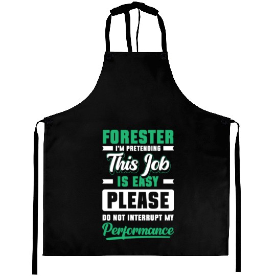 Forester Forest Workers Wild Boar Aprons