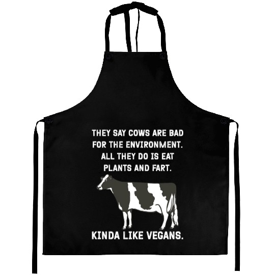 They say cows are bad for the environment. All Aprons