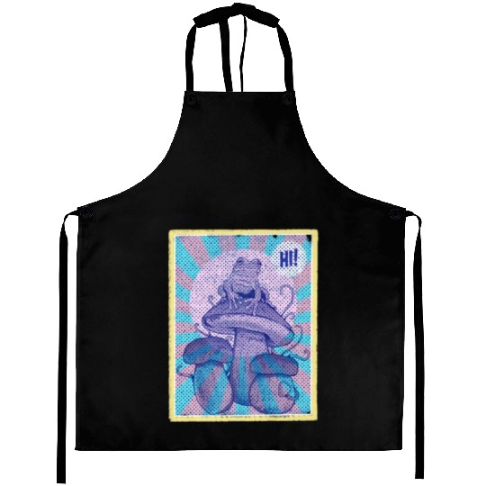 cottagecore clothing Aesthetic Mushroom Vintage Aprons