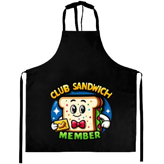 The Club Sandwich Member Aprons