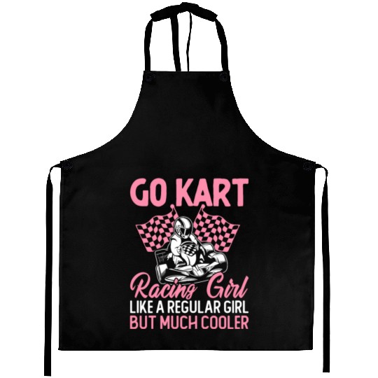 Go Kart Racing Girl But Much Cooler Karting Racer Aprons
