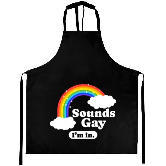 Gender Lesbians, Gays, Trans, Queer Outfit Rainbow Aprons