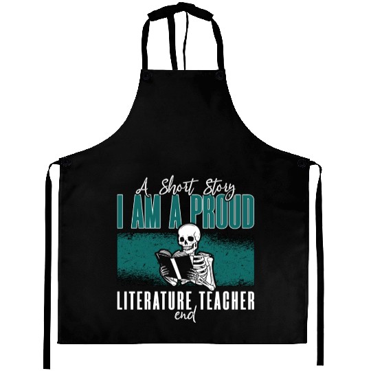 Literature Teacher A Short Story I Am A Librarian Aprons