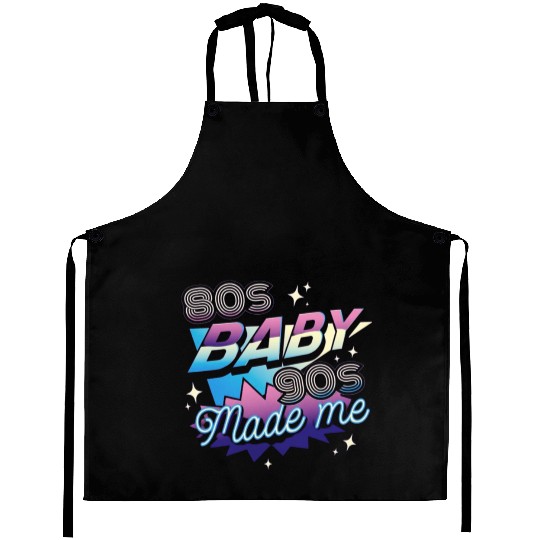 80s music,80s fashion lovers Aprons