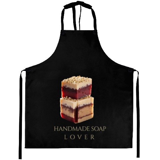 Handcrafted German chocolate cake Soap Aprons