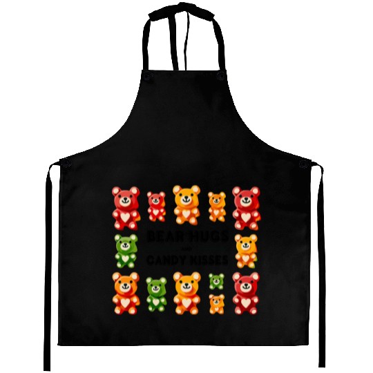 Bear Hugs and Candy Kisses Gummy Bears Aprons