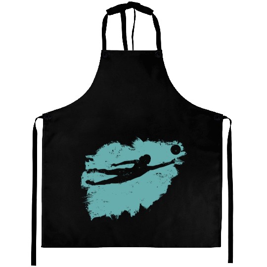 Volleyball Beach Grunge Vintage Aprons