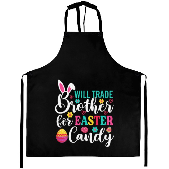 Trade Brother for Easter Candy Aprons