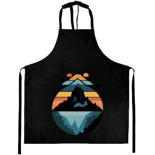 The Mountains Are Calling Classic Aprons