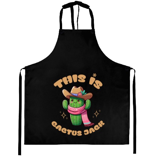 This is Cactus Jack Aprons