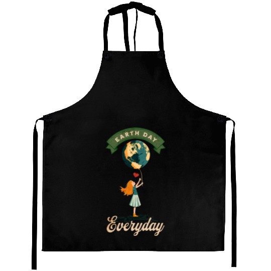 Celebrate Earth Day Every Day Aprons