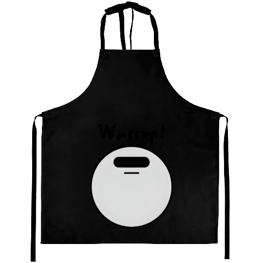 Wassup! - Playful and Joyful Expression Aprons