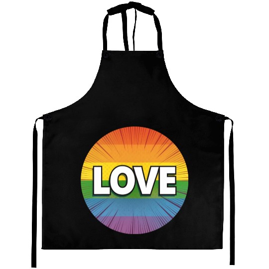 LGBTQ Love Aprons