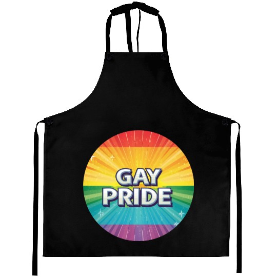 LGBTQ Gay Pride Aprons