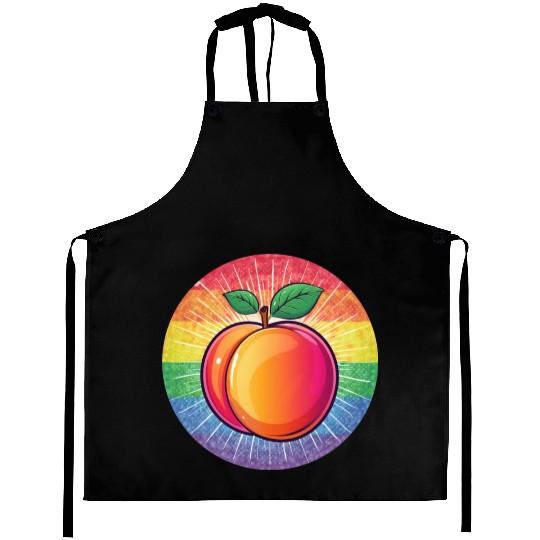 LGBTQ Peach Aprons