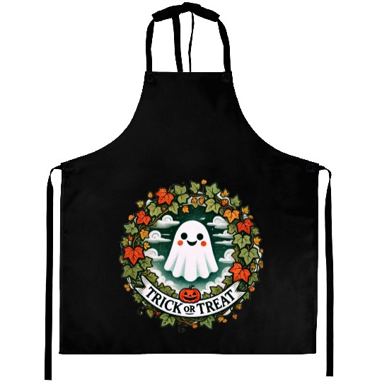 Trick or Treat Ghost Aprons