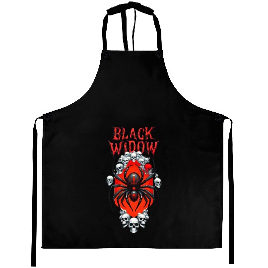 BLACK WIDOW Aprons