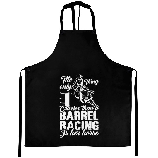 Only Thing Crazier Than Barrel Racer Is Her Horse Aprons