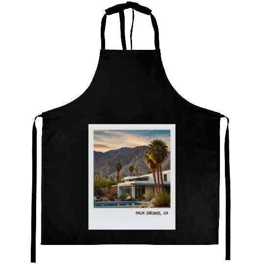Mono Enterprises "Travels" Palm Springs #5 Aprons