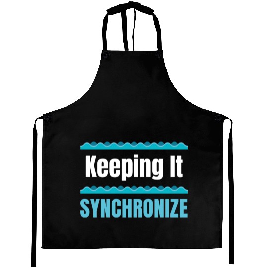 syn Keeping It Synchronize Swimming Ballerina Aprons