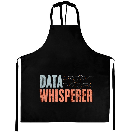 Data Whisperer Vintage Data Science Data Scientist Aprons