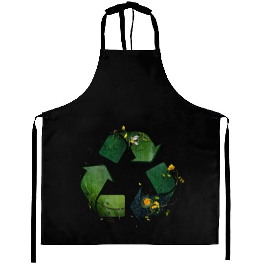 recycling icon Aprons