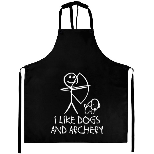 Archery Dog Long Bow Archer Compound Bow Aprons