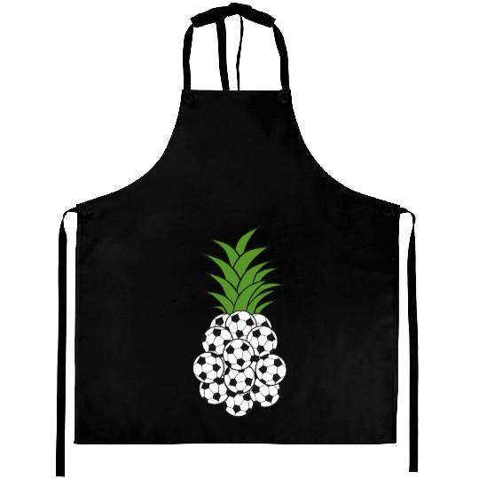 PINEAPPLE SOCCER BALL Aprons