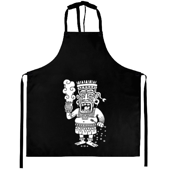 Maya God Mayan Mythology Buluc Chabtan Aprons