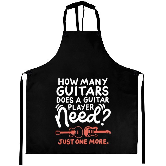 Guitars Guitar player Guitarist Aprons