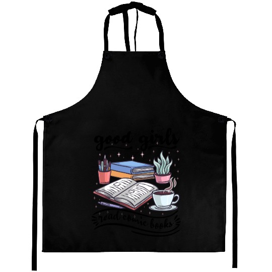GIRL BOOK LOVER Aprons | WOMEN GIRL TEACHER