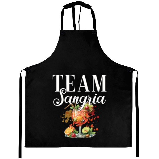 Cocktail Bartender Team Sangria Aprons