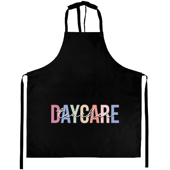 Daycare Teacher Daycare Provider Childcare Aprons