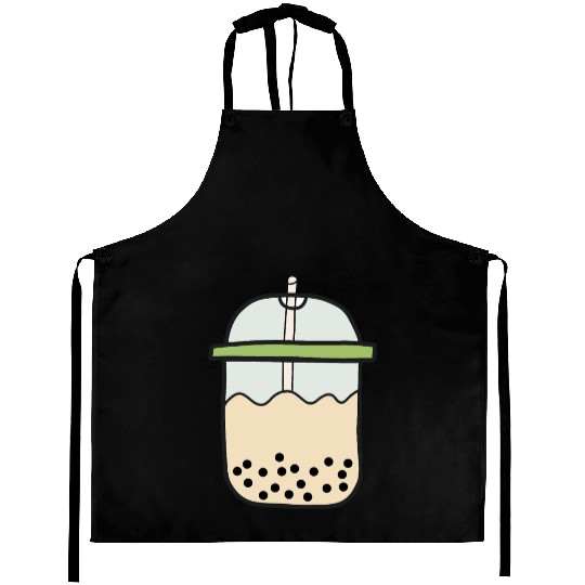 Bubble tea tea Aprons