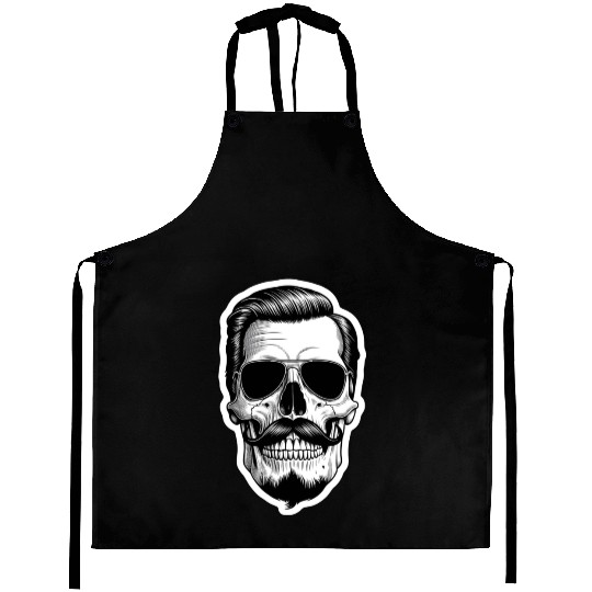 Masculine skull Aprons