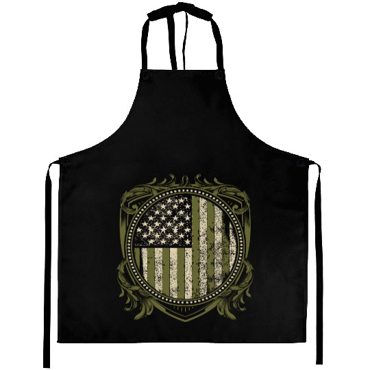 Veteran Design - US Veteran Crest Aprons