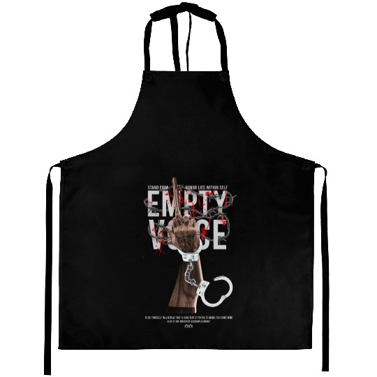 Handcuff & Revolver Vintage Metal Aprons | Rebellious