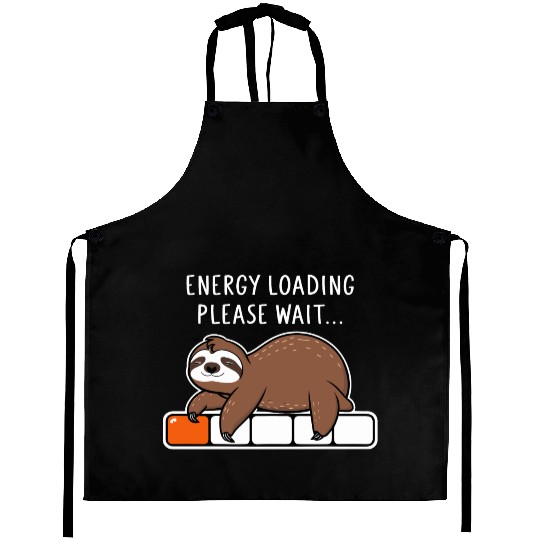 Sloth Energy Loading Please Wait Aprons