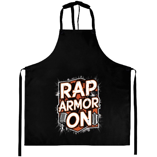 Epic Lyrical Battle of the Titans: Hip Hop Rap Aprons