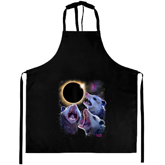 Opossums Howling Eclipse Possum Aprons