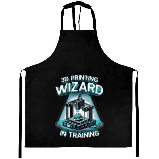 3D Print 3D Printing Wizard In Training Aprons