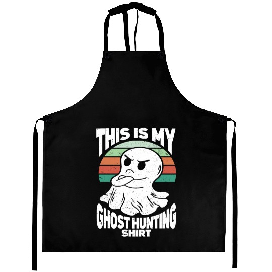 This Is My Ghost Hunting Aprons Paranormal Hunter