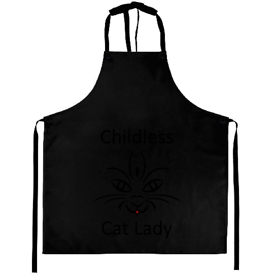 "Childless Cat Lady" Kamala Harris 2024 Aprons