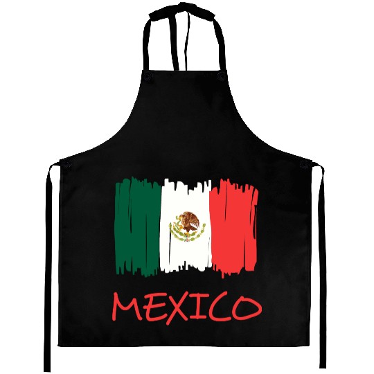 Mexican Flag Aprons